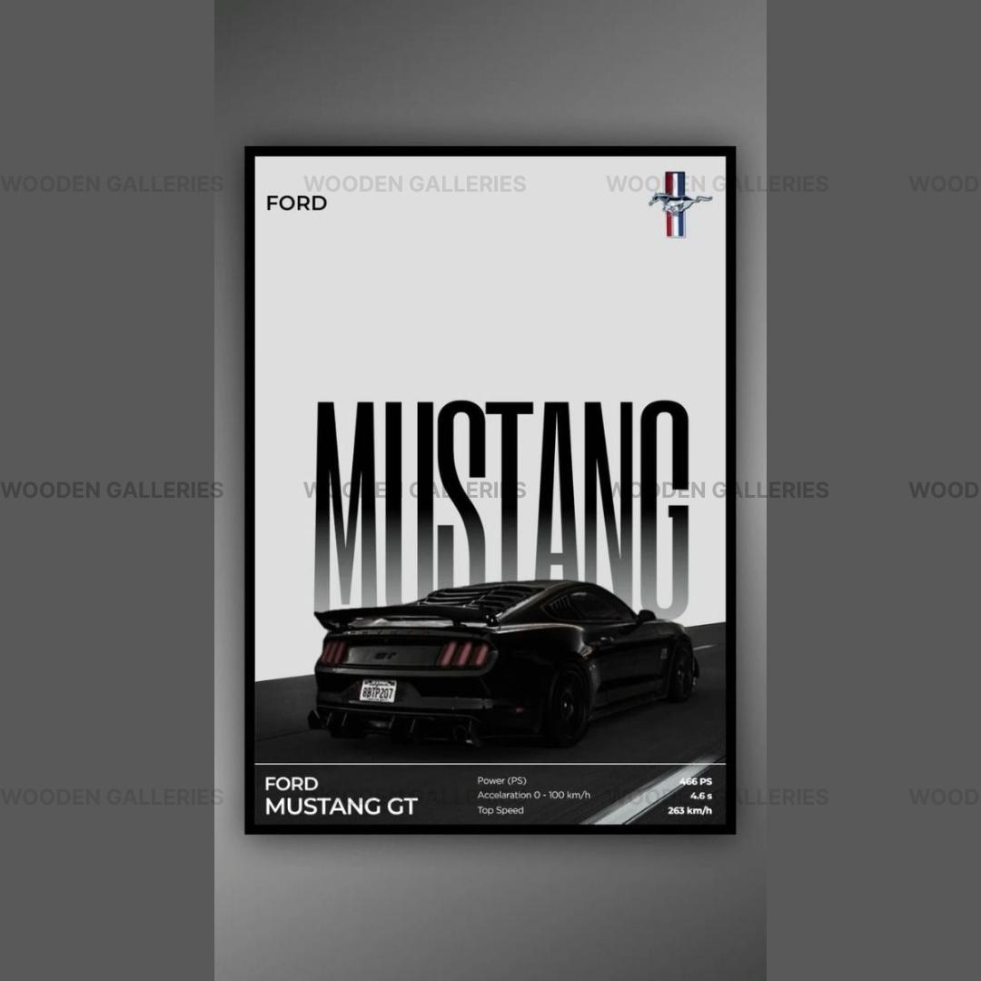 FORD MUSTANG WALL FRAME