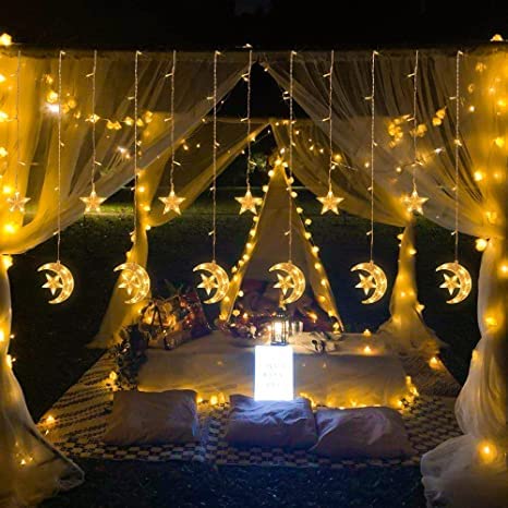 WG Curtain Moon Star Light.