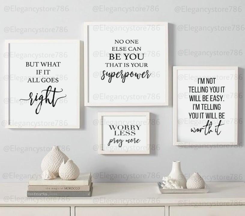 انسپیریشن کوٹس فریم (4PCS)