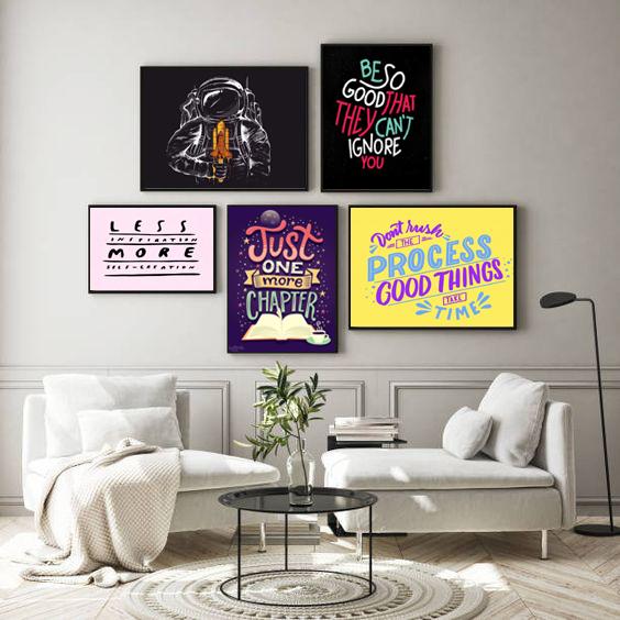 انسپیریشن کوٹس فریم (5PCS)