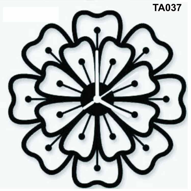 لکڑی کی دیوار کی گھڑی (CL-006)