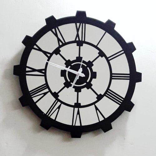 لکڑی کی دیوار کی گھڑی (CL-008)