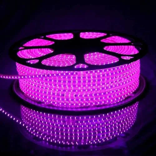 ڈبلیو جی ایل ای ڈی پنک روپ لائٹ، 220V، 10 میٹر-70 میٹر لیڈ کے ساتھ 