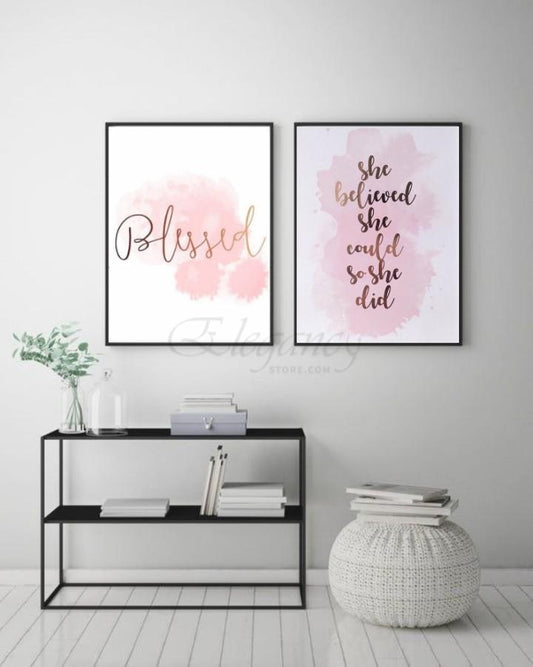 انسپیریشن کوٹس فریم (2PCS)