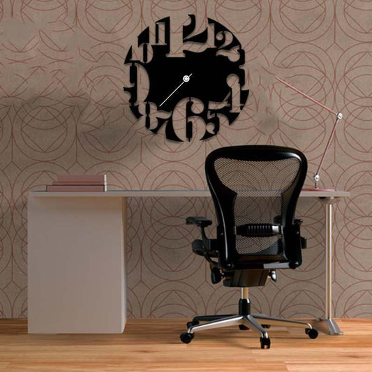 لکڑی کی دیوار کی گھڑی (AJ-024)