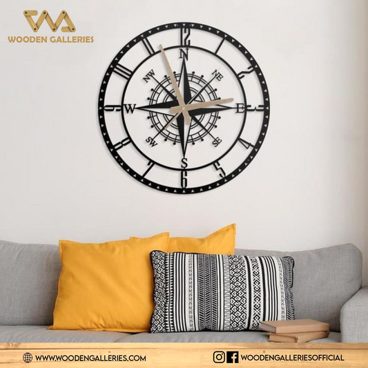 لکڑی کی دیوار کی گھڑی (WC-0010)