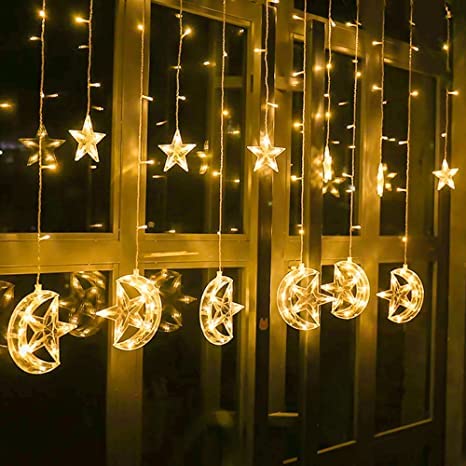 WG Curtain Moon Star Light.