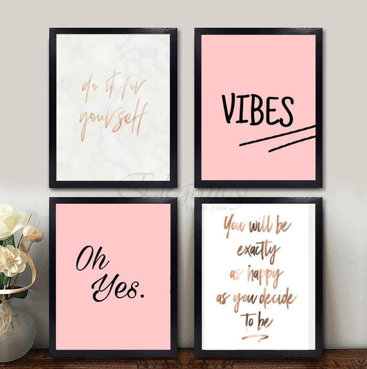 انسپیریشن کوٹس فریم (4PCS)