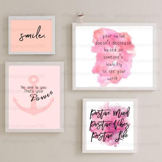 انسپیریشن کوٹس فریم (4PCS)