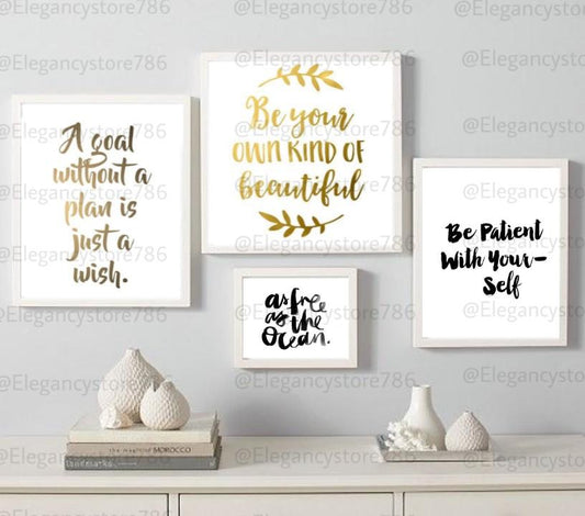 انسپیریشن کوٹس فریم (4PCS)