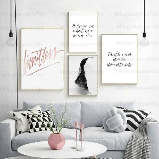انسپیریشن کوٹس فریم (4PCS)