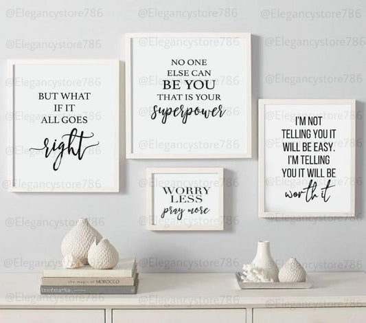 انسپیریشن کوٹس فریم (4PCS)
