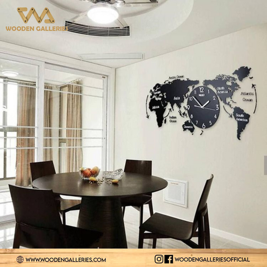 لکڑی کی دیوار کی گھڑی (WC-006)