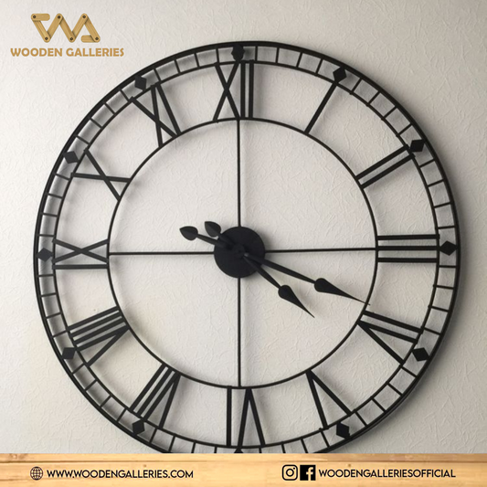 لکڑی کی دیوار کی گھڑی (WC-009)