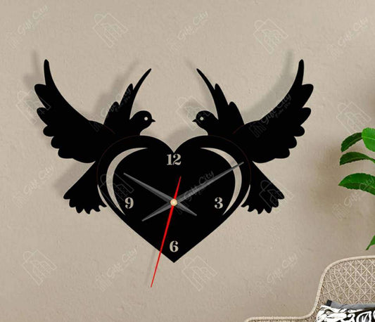 Wooden Wall Clock (VS-076)