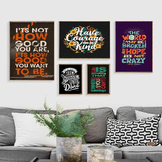 انسپیریشن کوٹس فریم (5PCS)